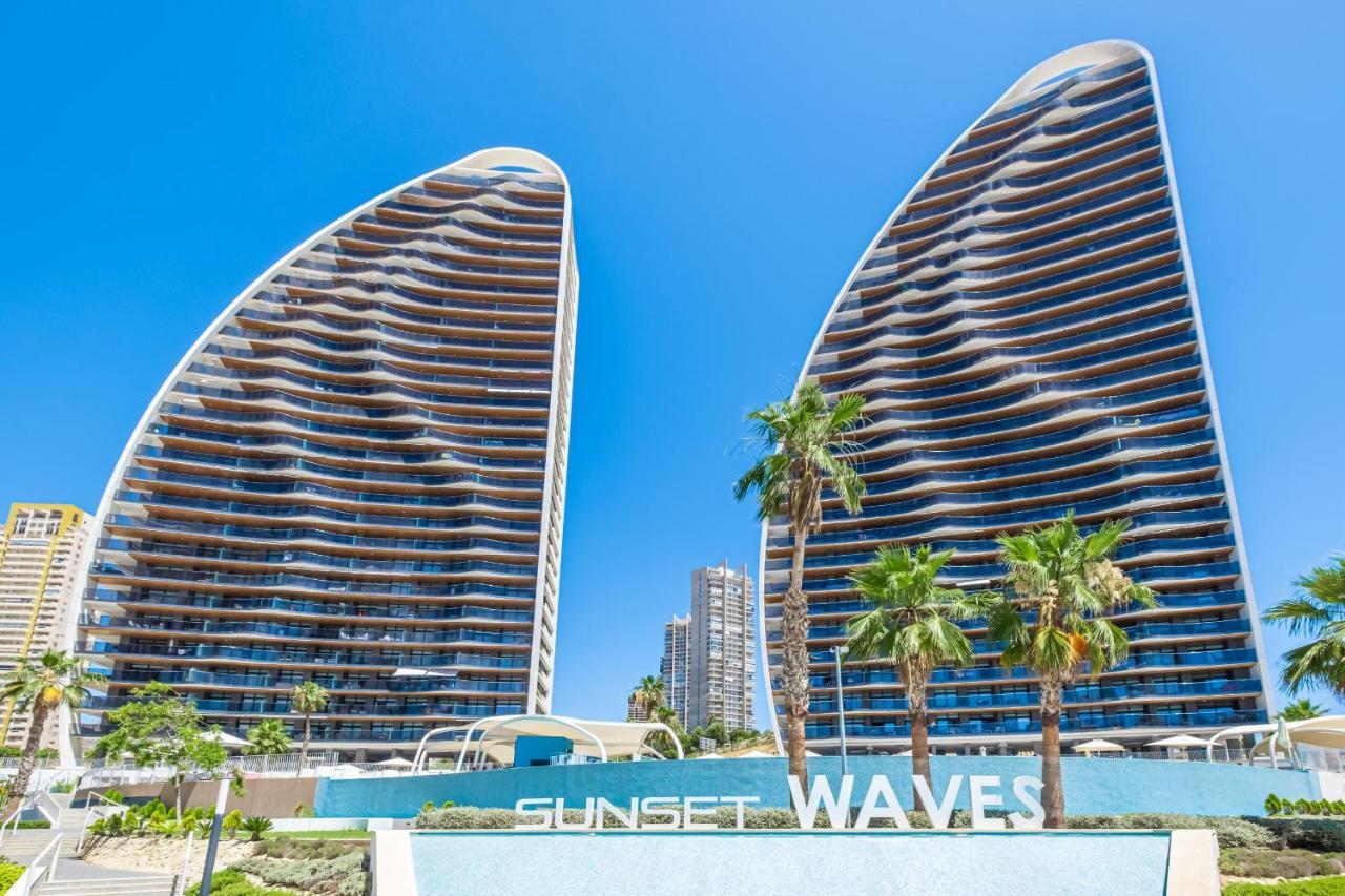 Sunset Waves 3-194 Poniente Beach Resort Benidorm Kültér fotó
