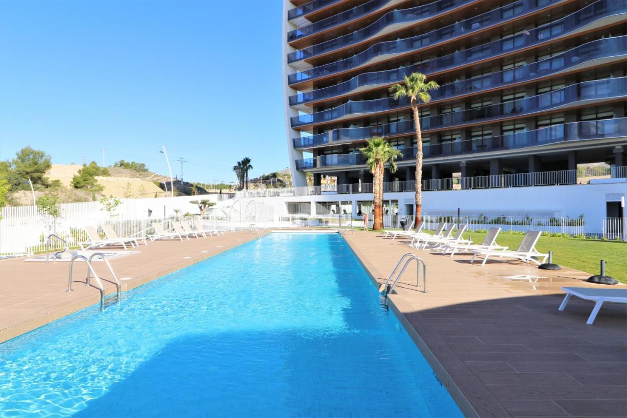 Sunset Waves 3-194 Poniente Beach Resort Benidorm Kültér fotó
